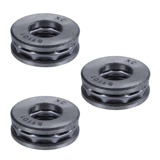 3x 51101 Axial-kugellager, 12 X 26 X 9 Mm