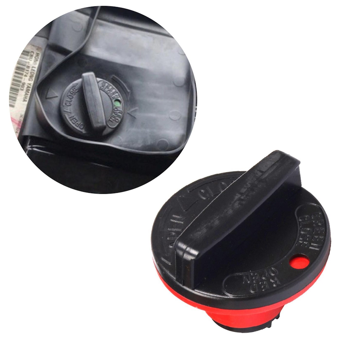 3x Fuel Tank Switch Fuel Gas Cover Cap Assembly for Yamaha Jog Xc Fc