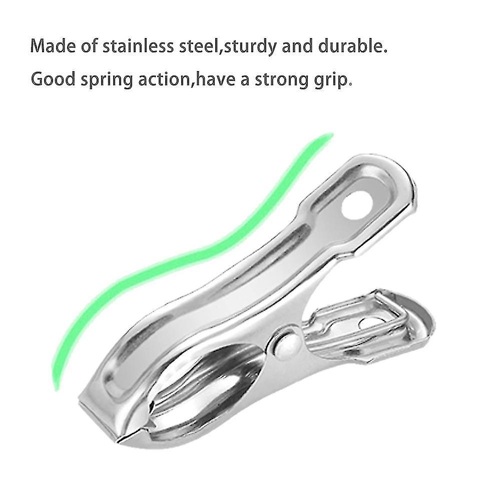 20pcs Garden Clips,stainless Steel Greenhouse Clips for Netting,plant