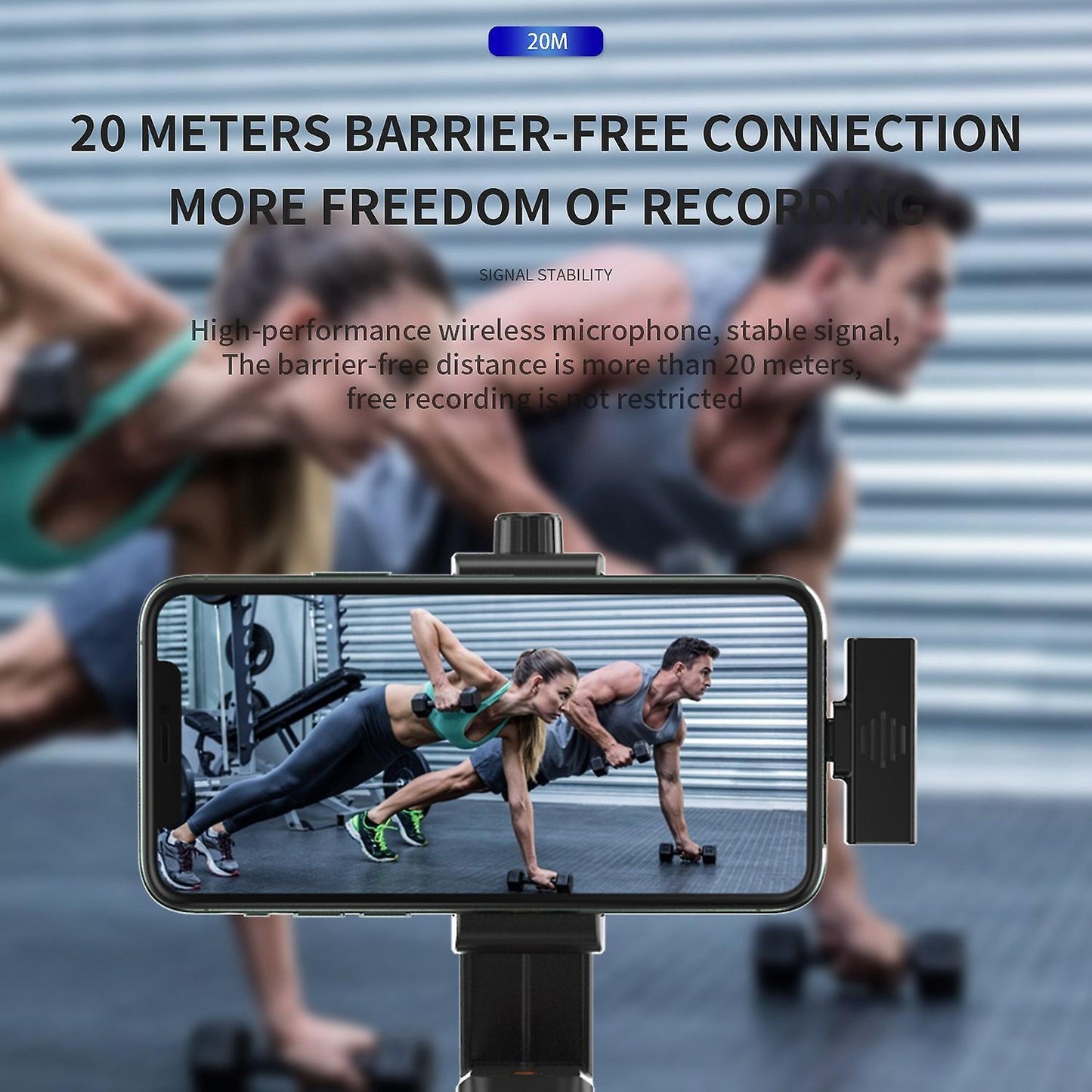 Lavalier Noise Reduction Mic for Iphone Live Broadcast Gaming Phone