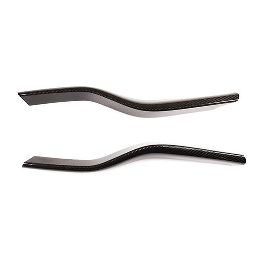 Carbon Fiber Rear Bumper Splitter Lip Diffuser Spoiler Cover Trim