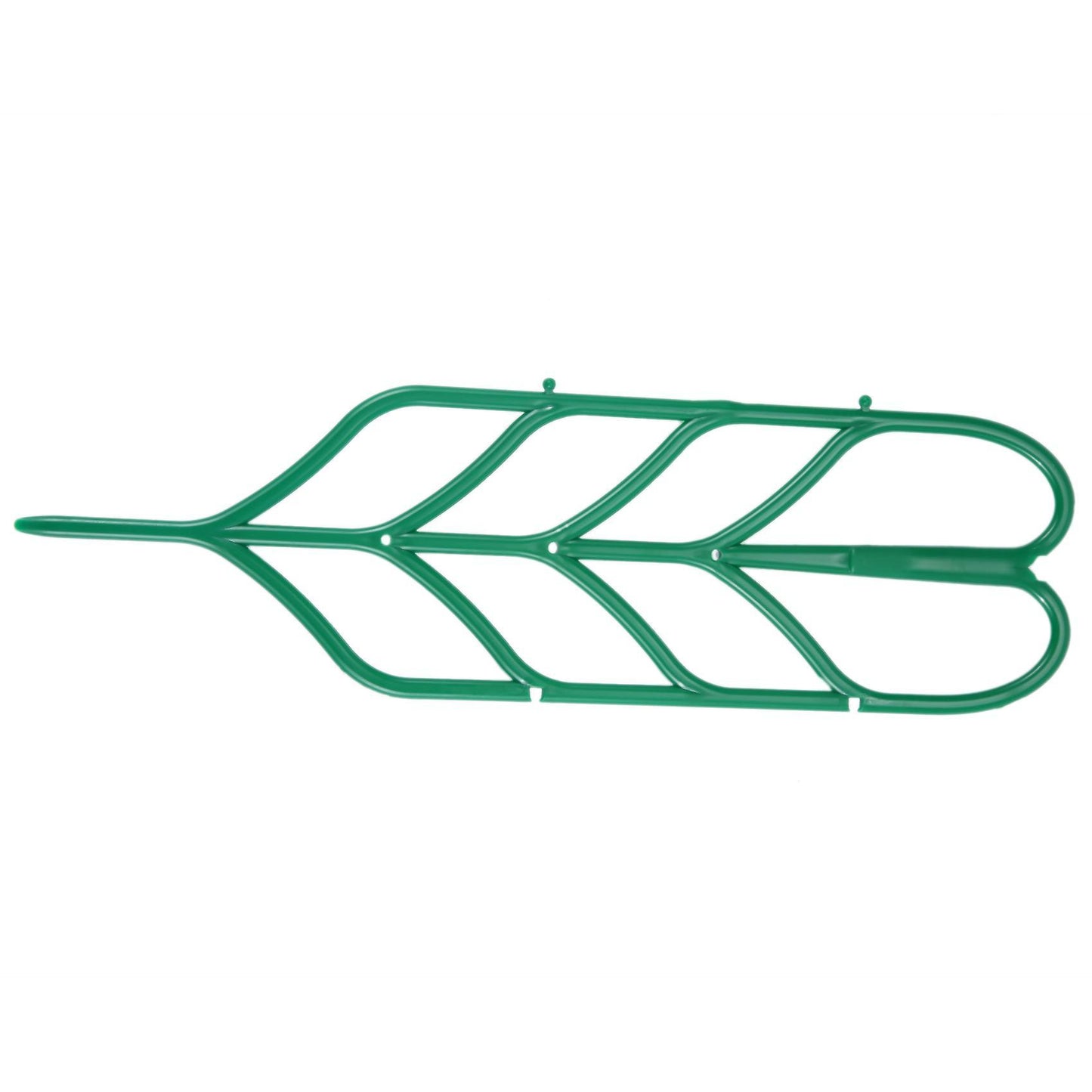 3pcs Mini Diy Leaf Shape Garden Trellis Plants Lattice Pots Supports