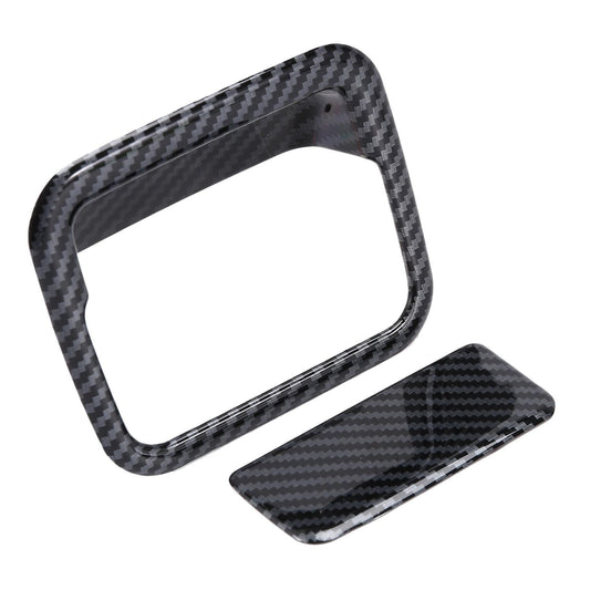 Carbon Fiber Car Glove Box Handle Door Bowl Cover for Honda Odyssey