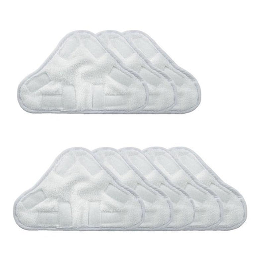 8 Pcs Of Replacement Steam Mop Microfiber Cloth Pad
