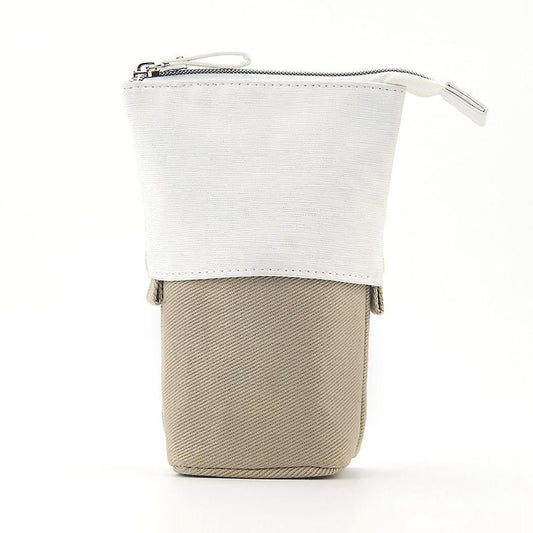 Telescopic Pop-up Pencil Bag Cosmetic Storage Bag for School Office,d