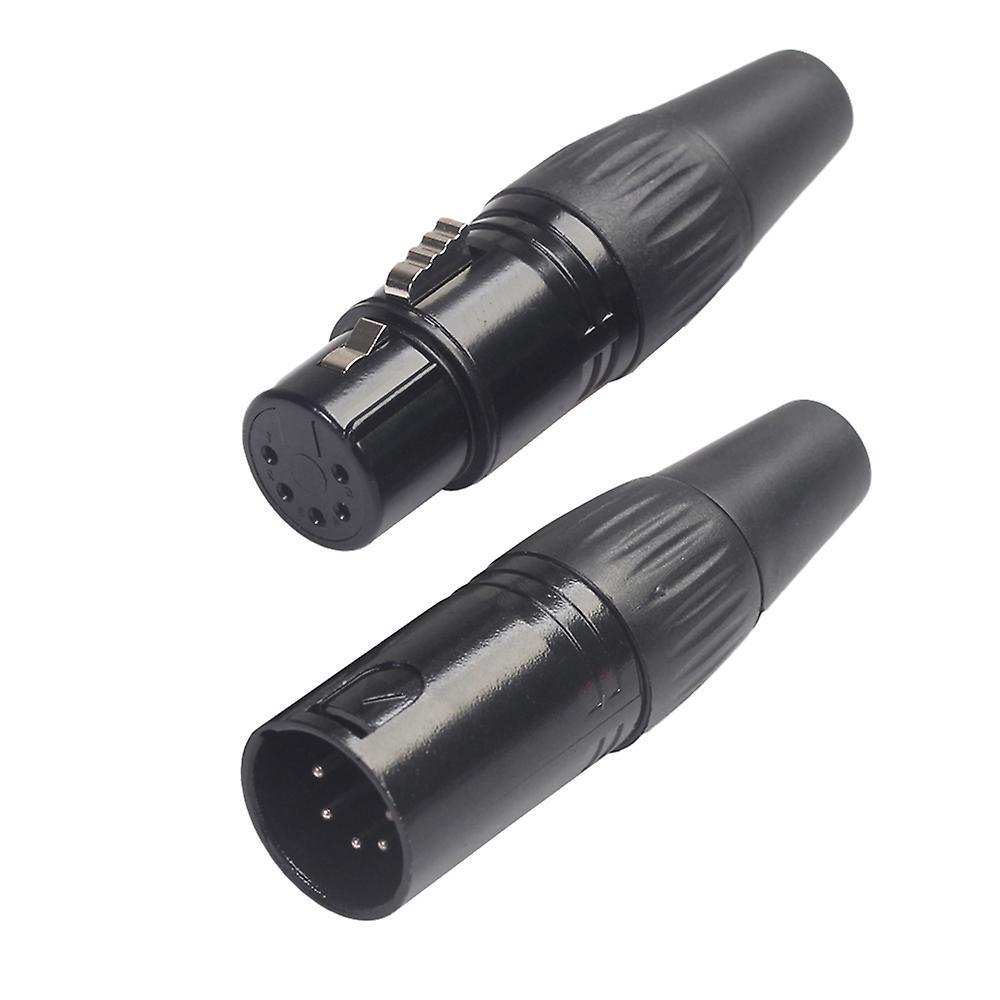 5pin Xlr Diy Plug for Welding Of Various, Mic, Dmx Cables-5pin Male