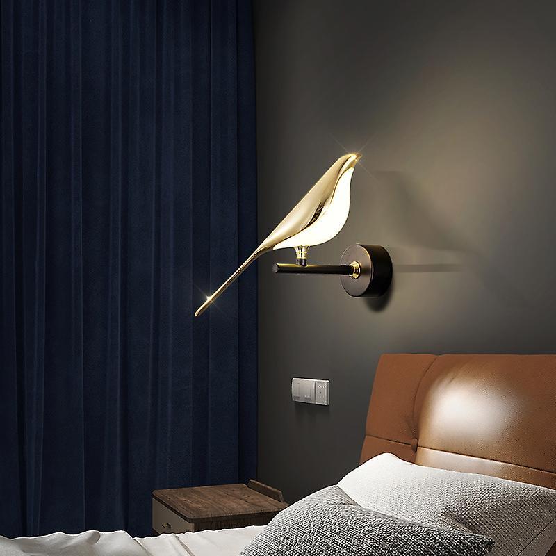 Postmodern Wall Lamps Hallway Stairs Sconce Bedroom Magpie Light,a