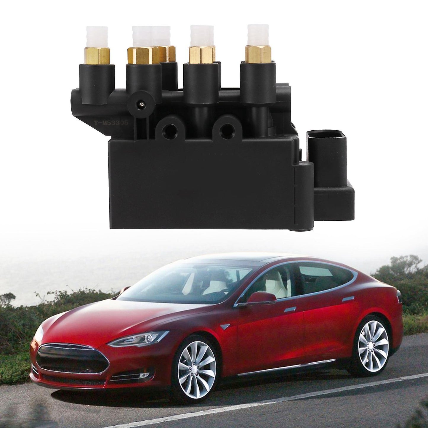 Car Air Suspension Valve Solenoid Block for Tesla Model S 2013-2021