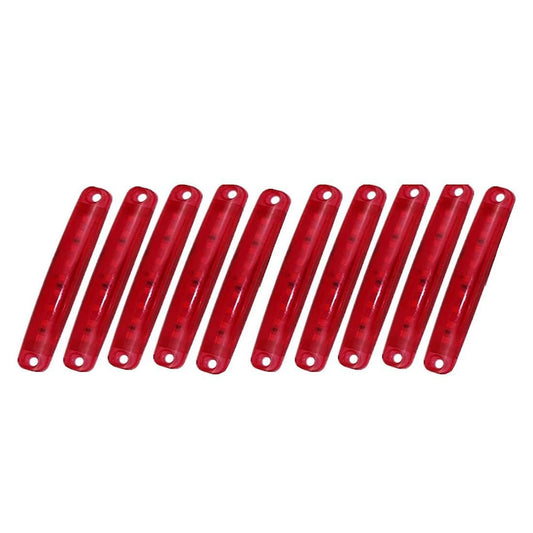 10pcs Car Underglow Lights Led Wheel Lights Rock Lights ,red