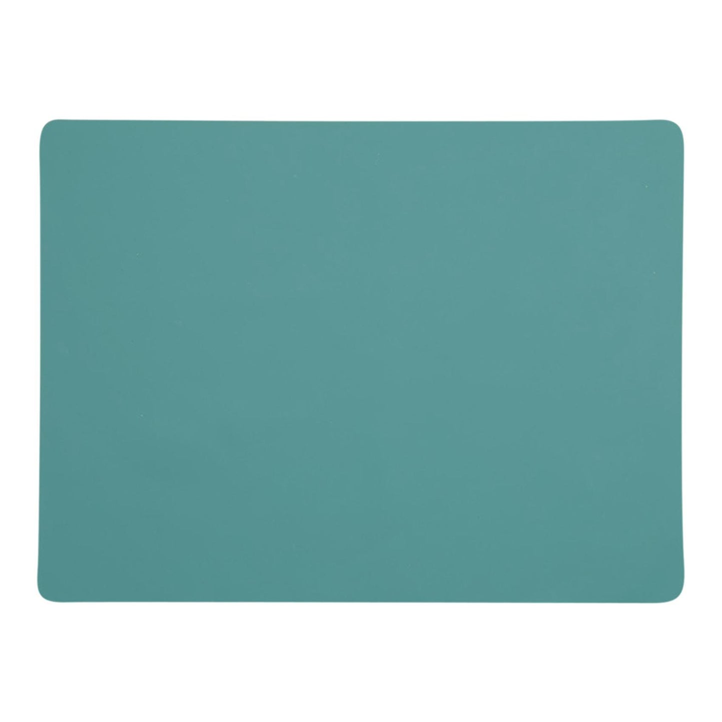 Simple Silicone Placemats Wipeable Non-slip Dinner Mats,green