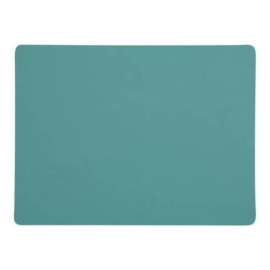 Simple Silicone Placemats Wipeable Non-slip Dinner Mats,green