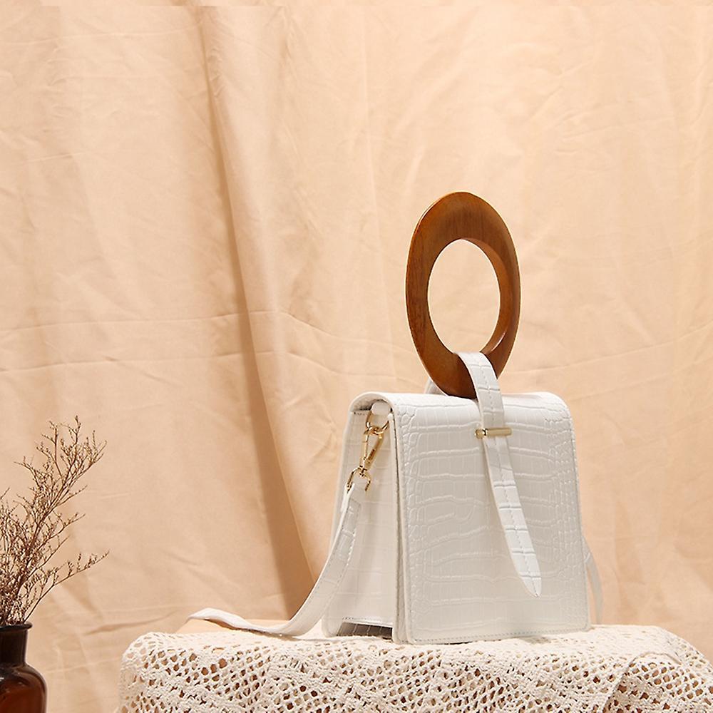 Wooden Purse Handles Diy Handmade Handle Replacement for Purse Bag