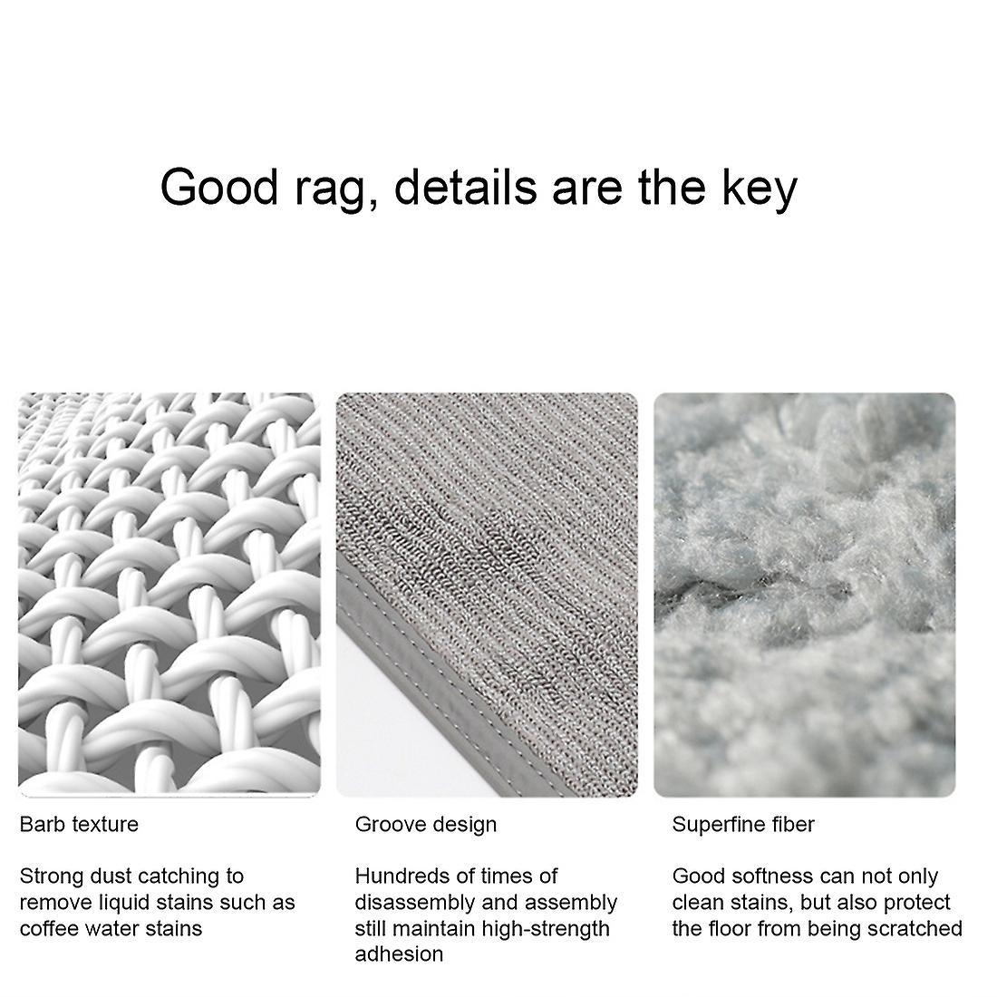 4pcs Mop Cloth Rags Pad for Xiaomi Mi Robot Vacuum-mop 2 Lite / Pro