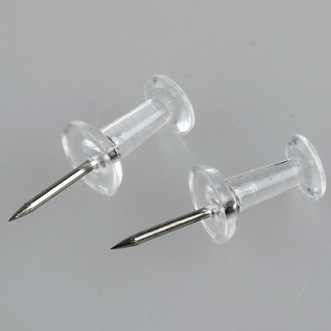 Clear Push Pins Transparent Plastic(pack Of 40)