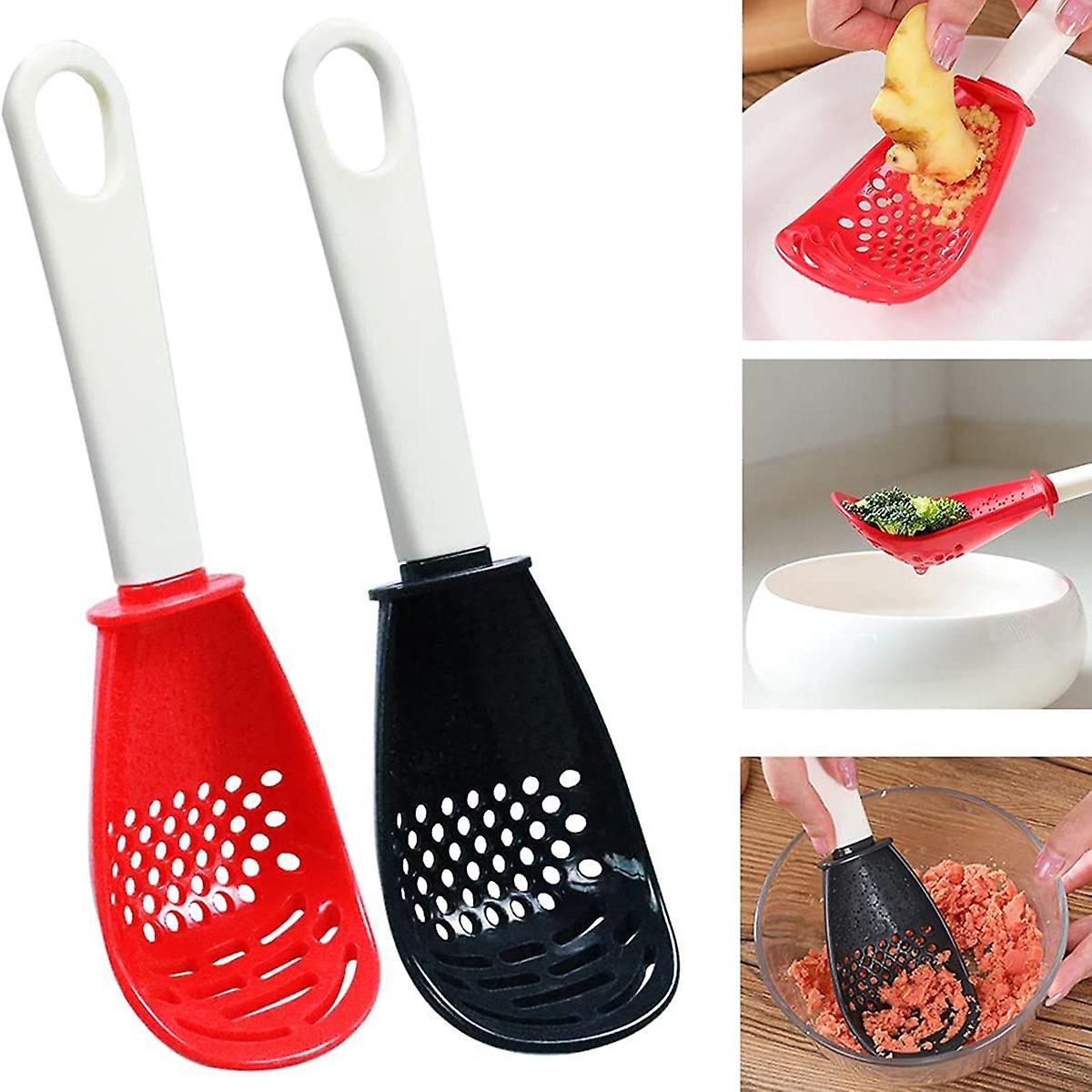 Skimmer Scoop Grater Masher, Non-stick,heat-resistant, for Cooking