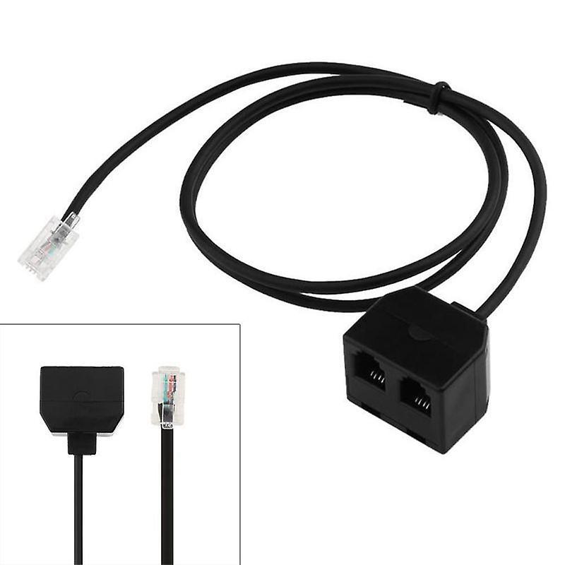 Rj9 4p4c One Male to Two Females, Mobile Phone Training Machine Lines