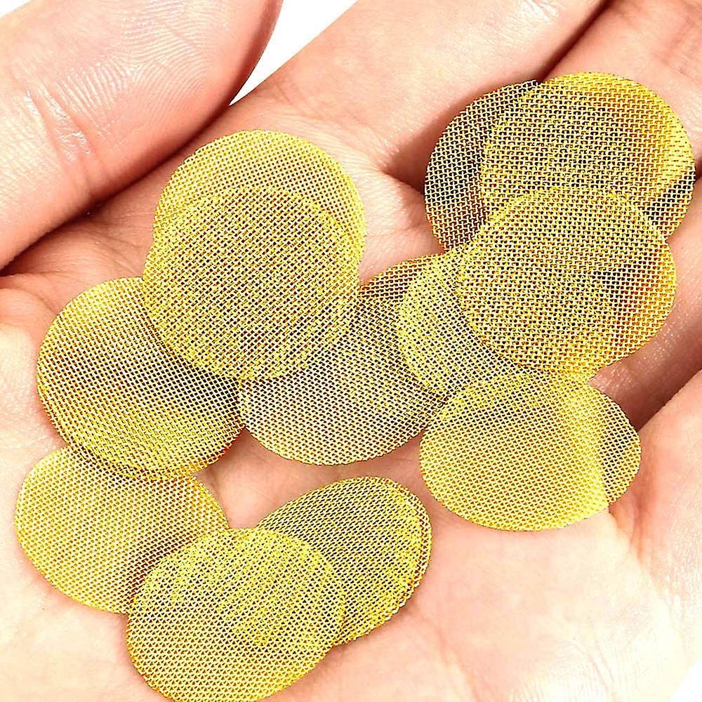 200 Pcs 304 Stainless Steel Pipe Screens Brass Screens Filters,19mm