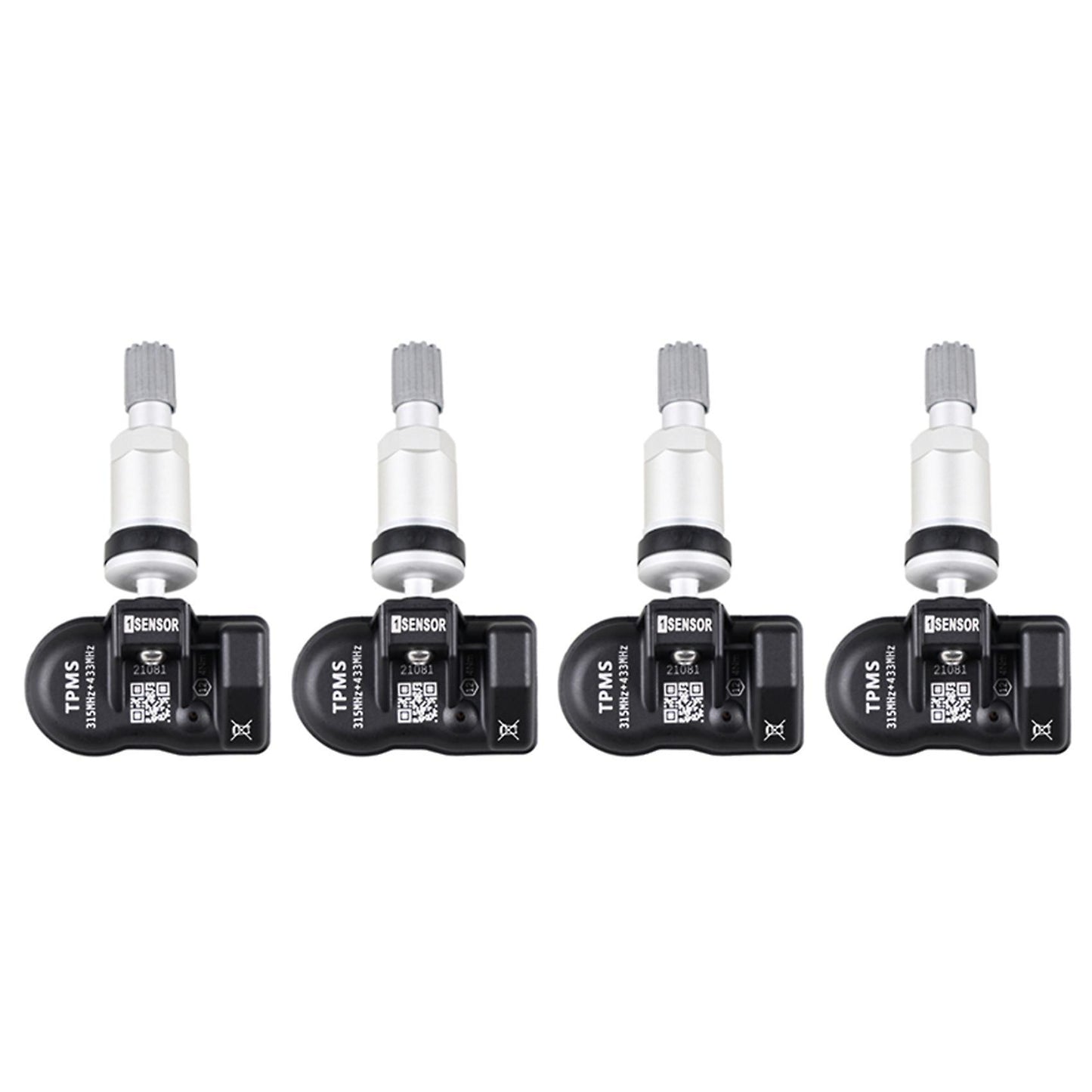 4pcs Tpms Sensor 433mhz 315mhz Sensor Universal 2 In 1 Tpms Sensor