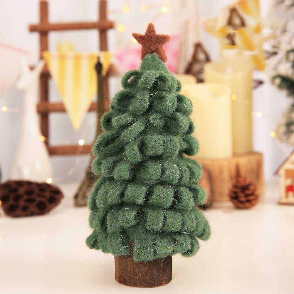 Windows Wool Felt Bell Christmas Tree Ornaments Home Decoration B
