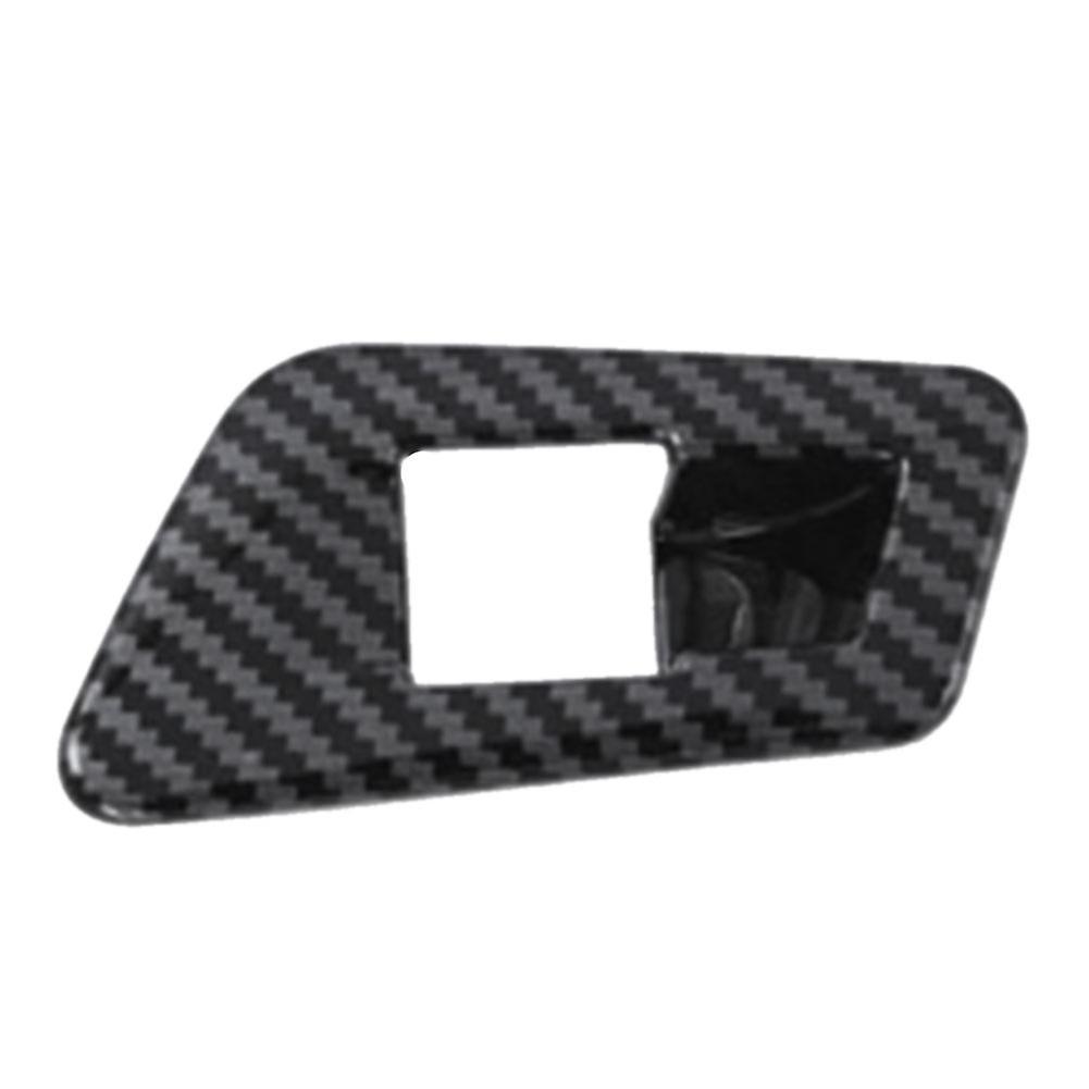 Carbon Fiber Car Tailgate Switch Trunk Control Button Cover