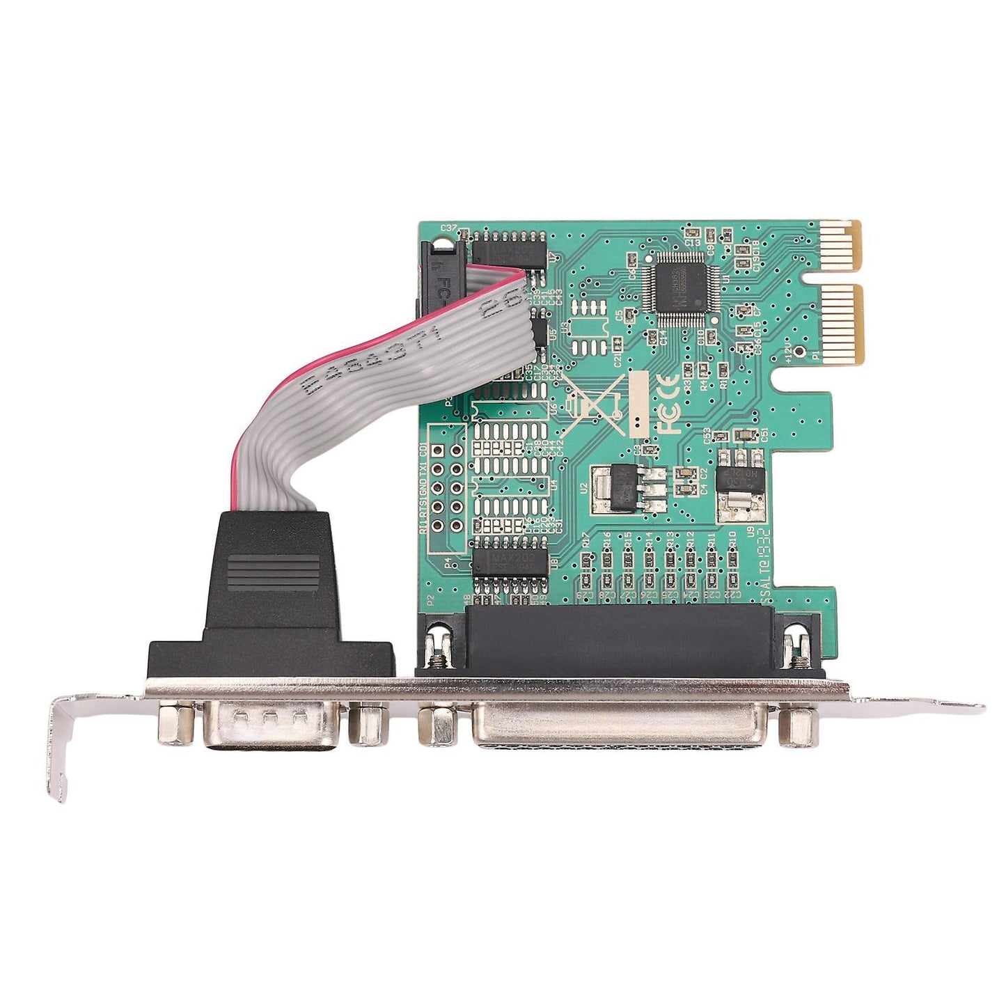 Rs232 Rs-232 Serial Port Com & Db25 Printer Parallel Port