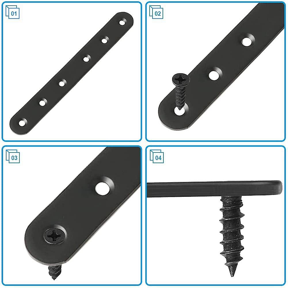 Straight Bracket Mending Plate for Wood Metal Repair Joining Bracket