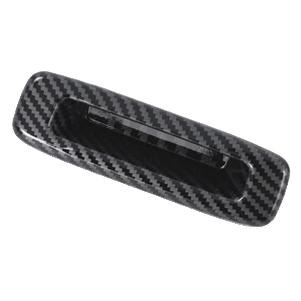 Carbon Fiber Car Roof Sunroof Handle Cover Sticker Decoration