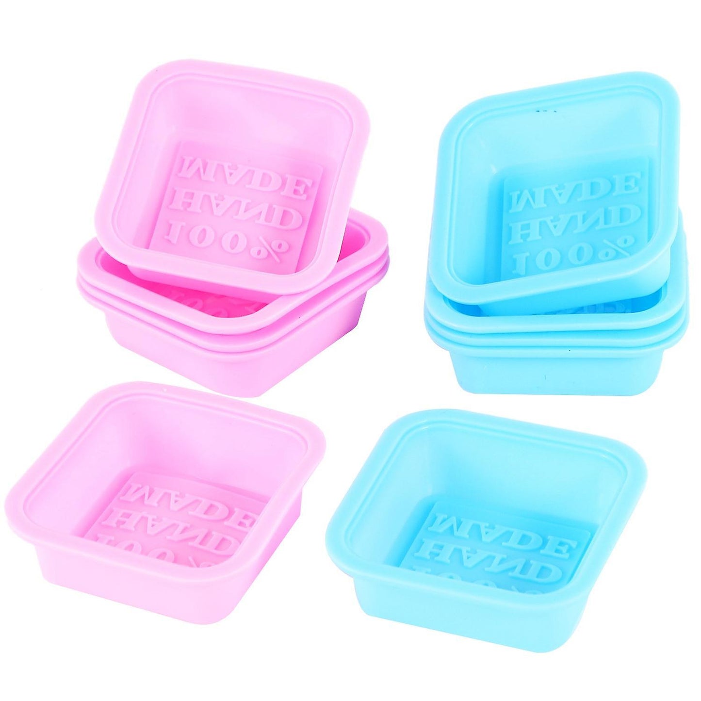 10pcs Diy 100% Hand Make English Word Multifunctional Soap Mold