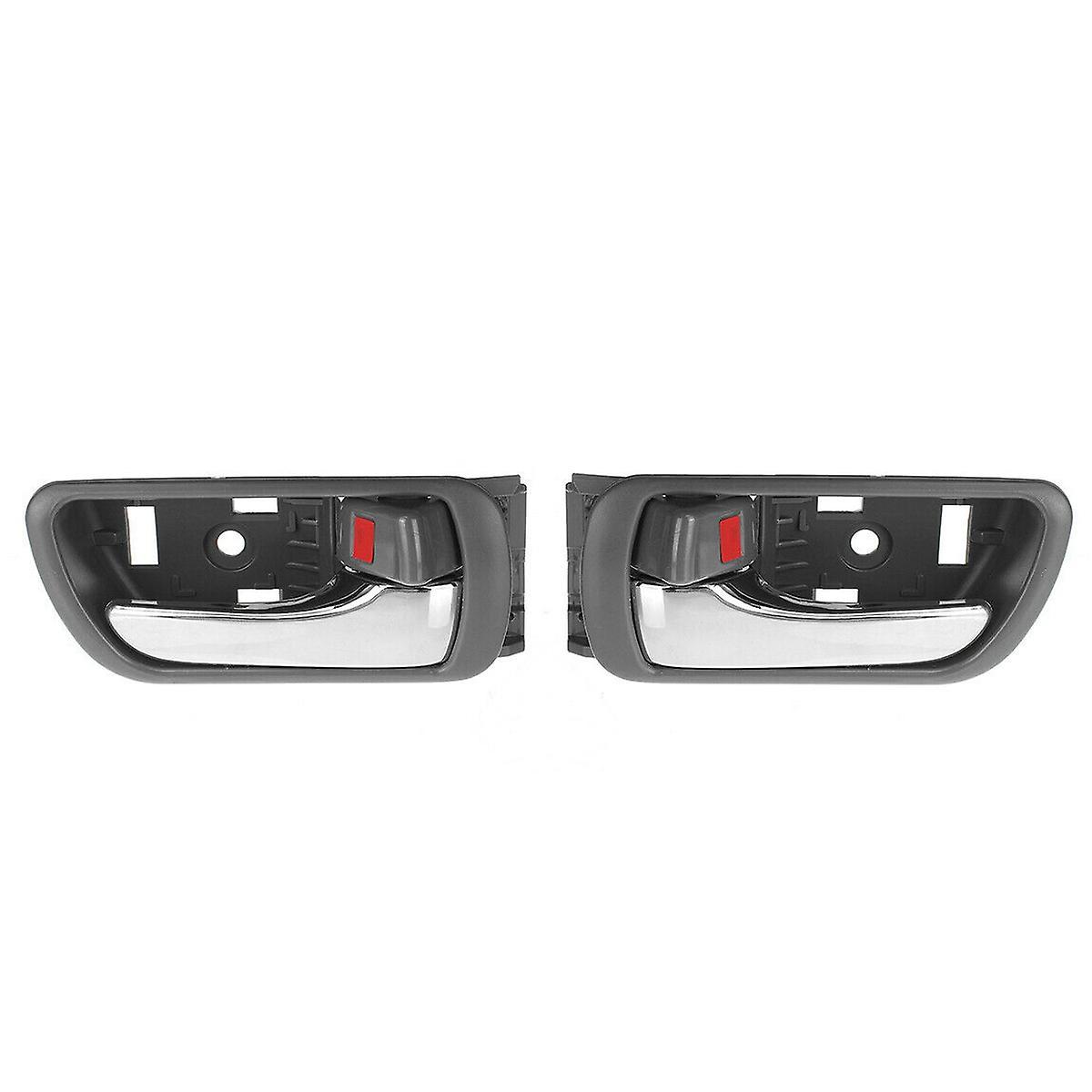 2pcs Inner Inside Door Handle Chrome for Toyota Camry Cv36 2002-2006