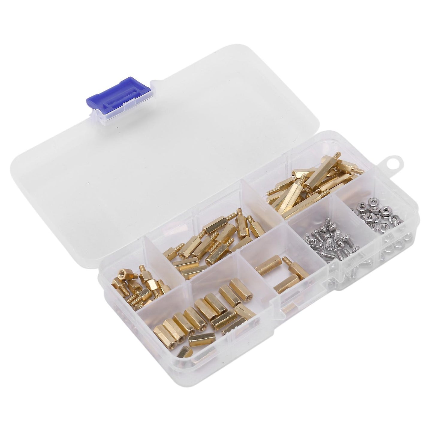 124pcs Installation Tool M2.5 Series Brass Hex Standoff / Nuts+screws