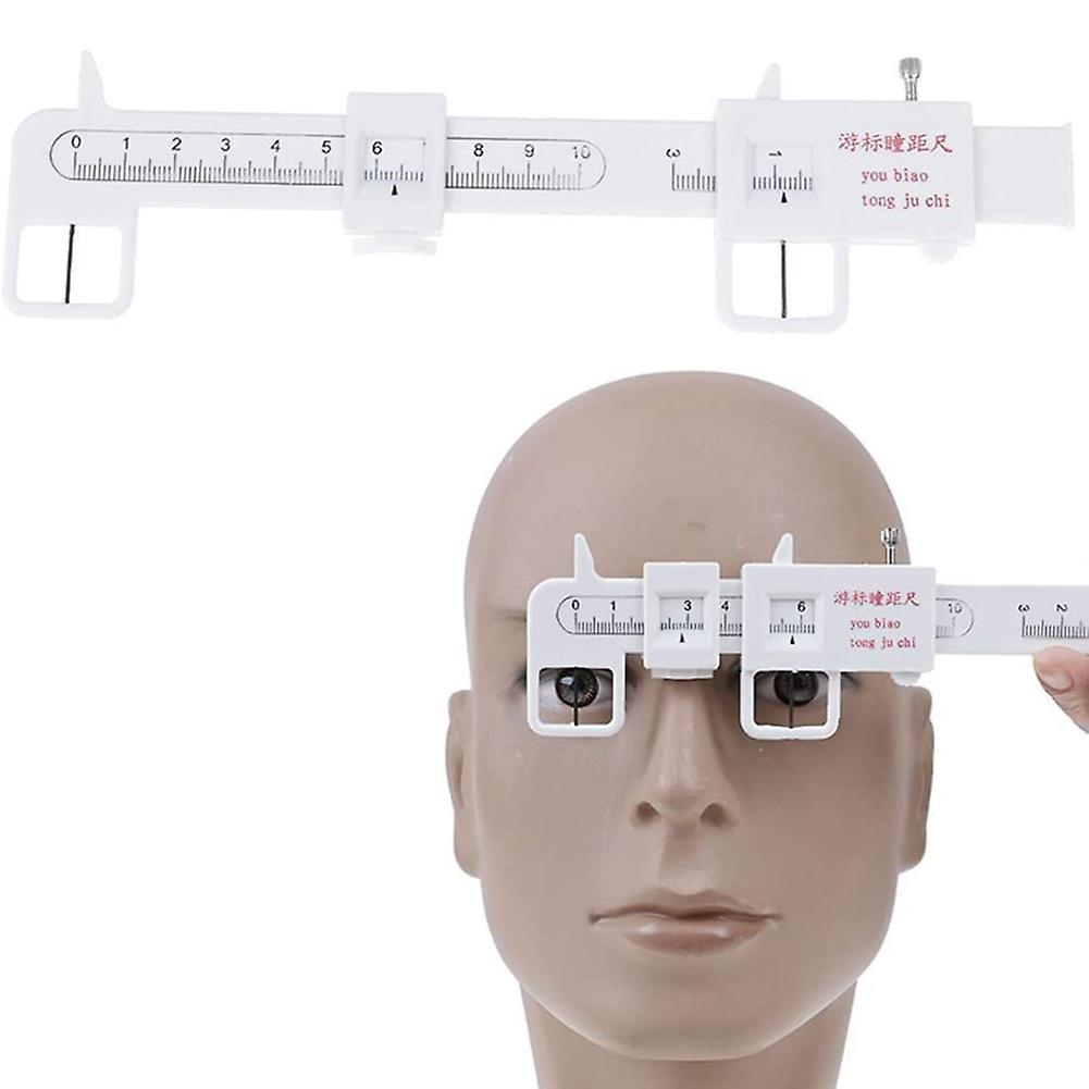 2 Pack Measure Optical Vernier Pd Ruler Pupil Distance Meter Tool