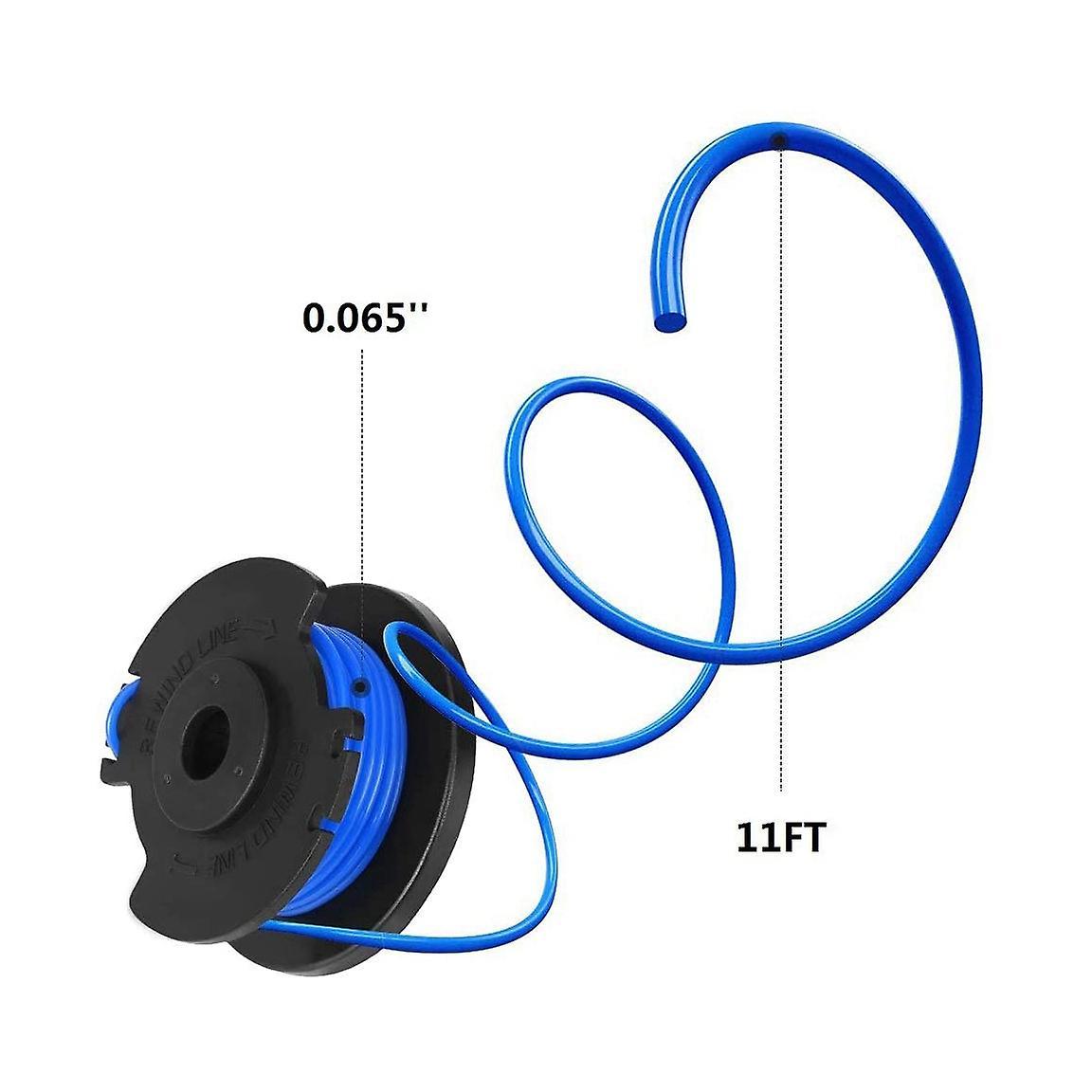 4 Pcs for Ryobi One Plus Ac14rl3a 18v 24v Trimmer Spool Replacement
