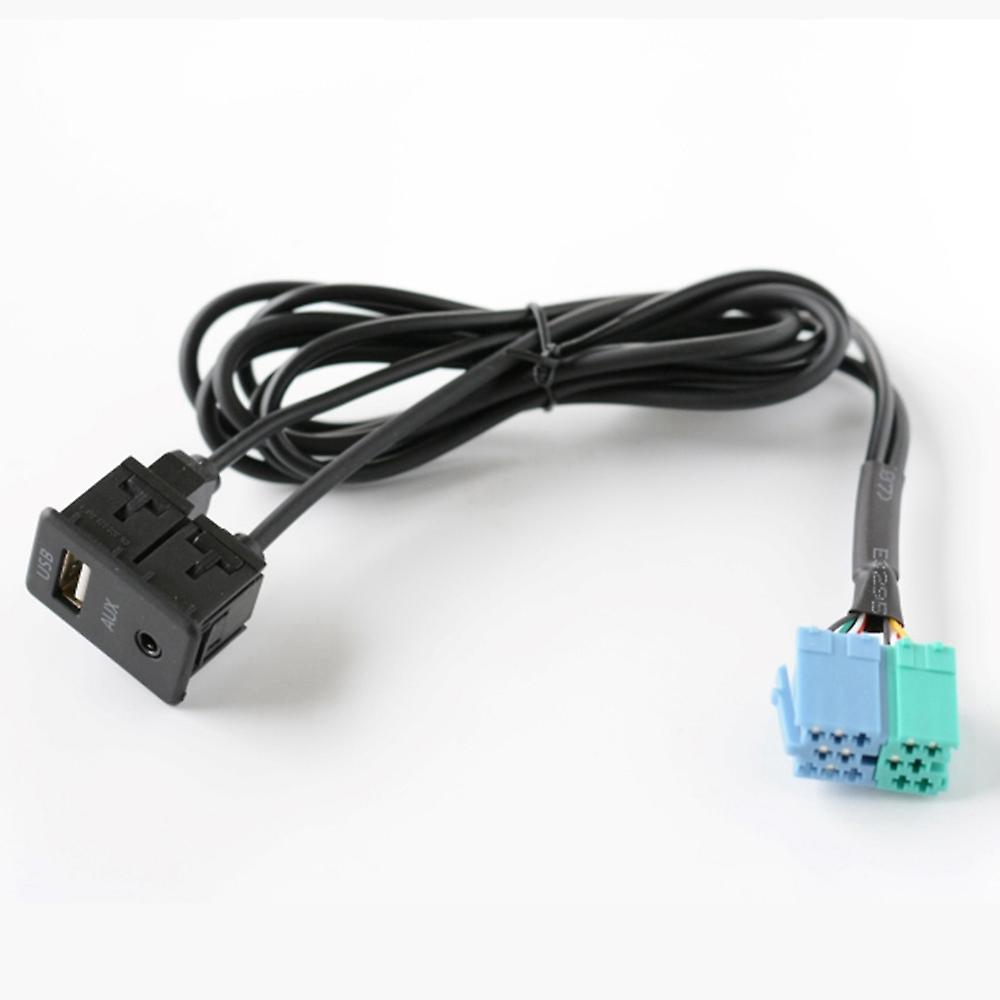 Radio Extension Aux Usb Port Adapter Cable Wiring Assy for Hyundai