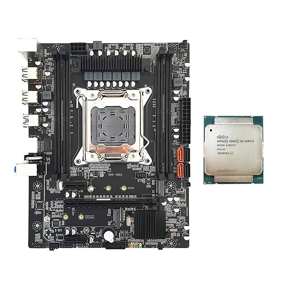 X99 Motherboard Set with E5 2650 Cpu Sata3.0 for Xeon E5 V3 V4 Cpu
