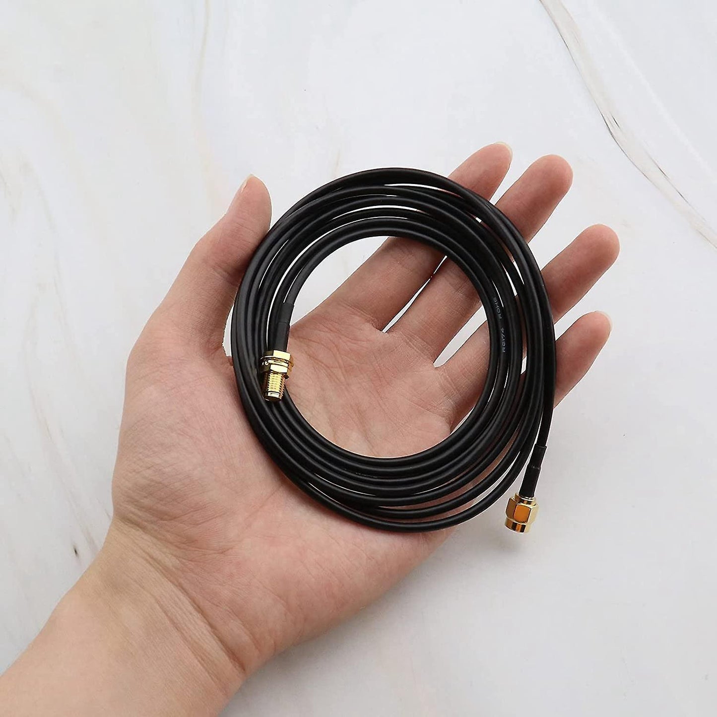 2pcs 3meter Sma Antenna Cable Rg174 Antenna Extension Coaxial Cable