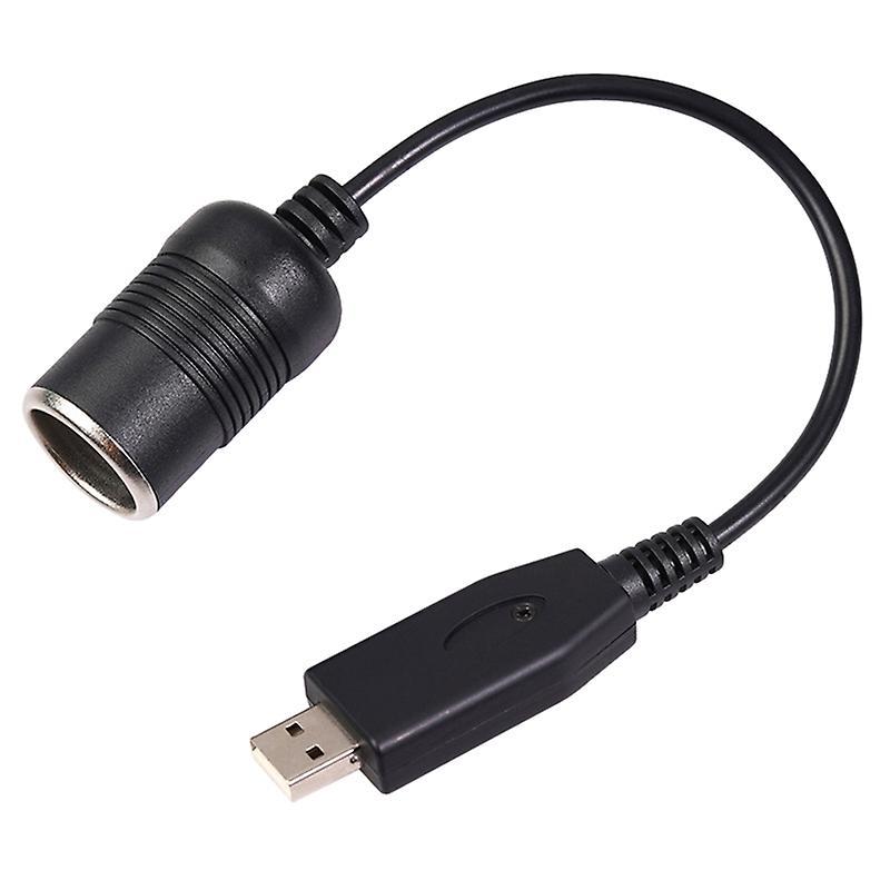 Wired Controller Converter Adapter Usb Port to 12v Car Lighter Socket