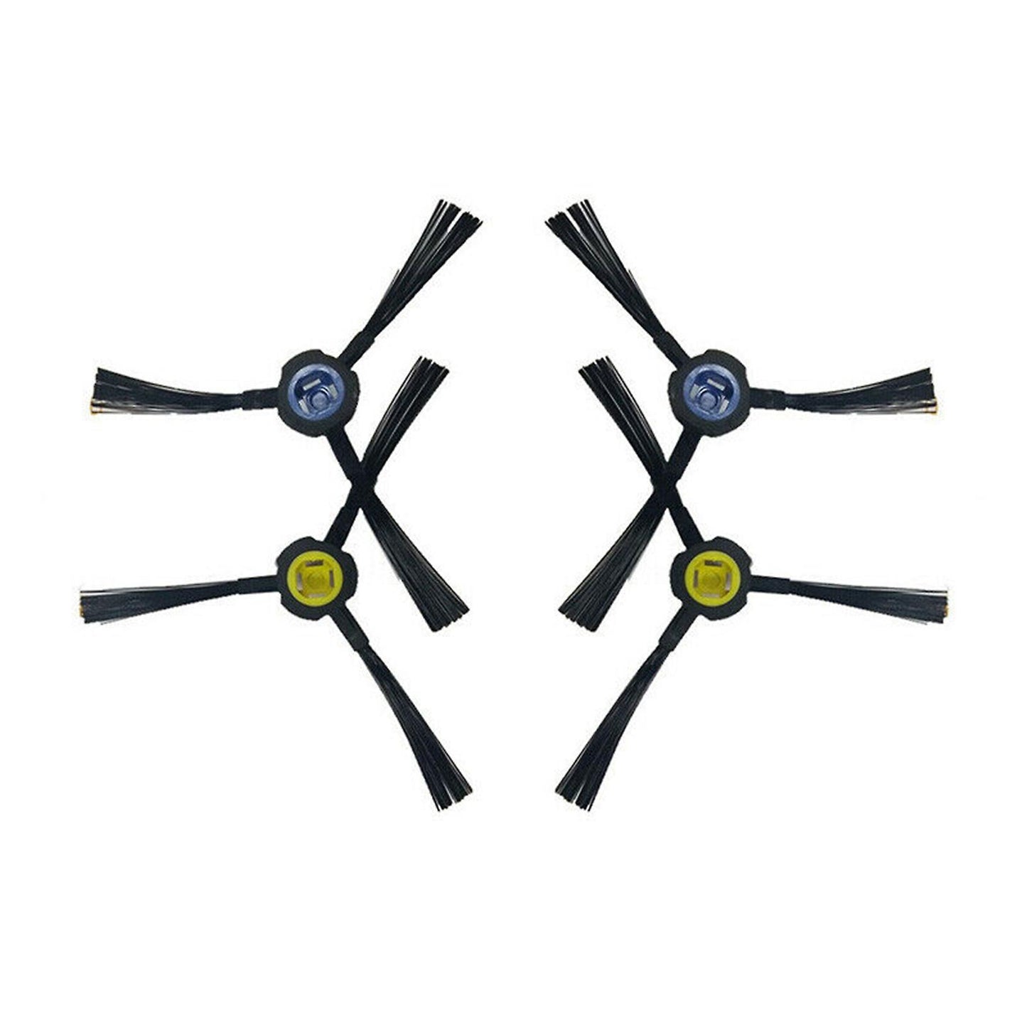 8pcs Side Brushes for Ilife Ilife X750 V8s V80 V8 Vacuum Cleaner