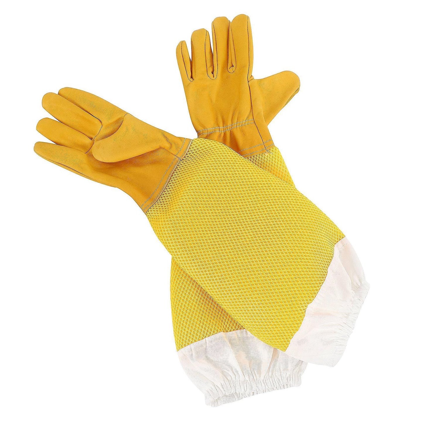 Beekeeping Gloves Bee Keeping with Vented Beekeeper Long Sleeves