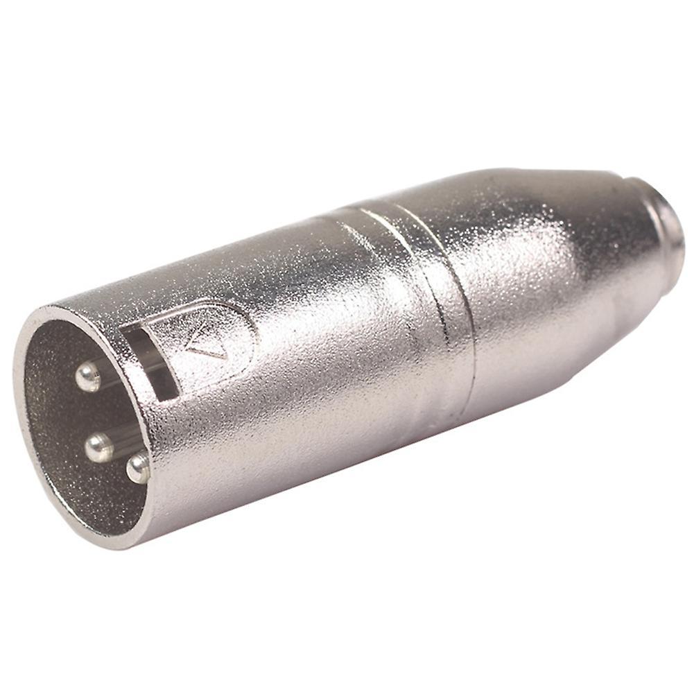 3.5mm Female to Big Three-core Balanced Xlr Male Audio Adapter