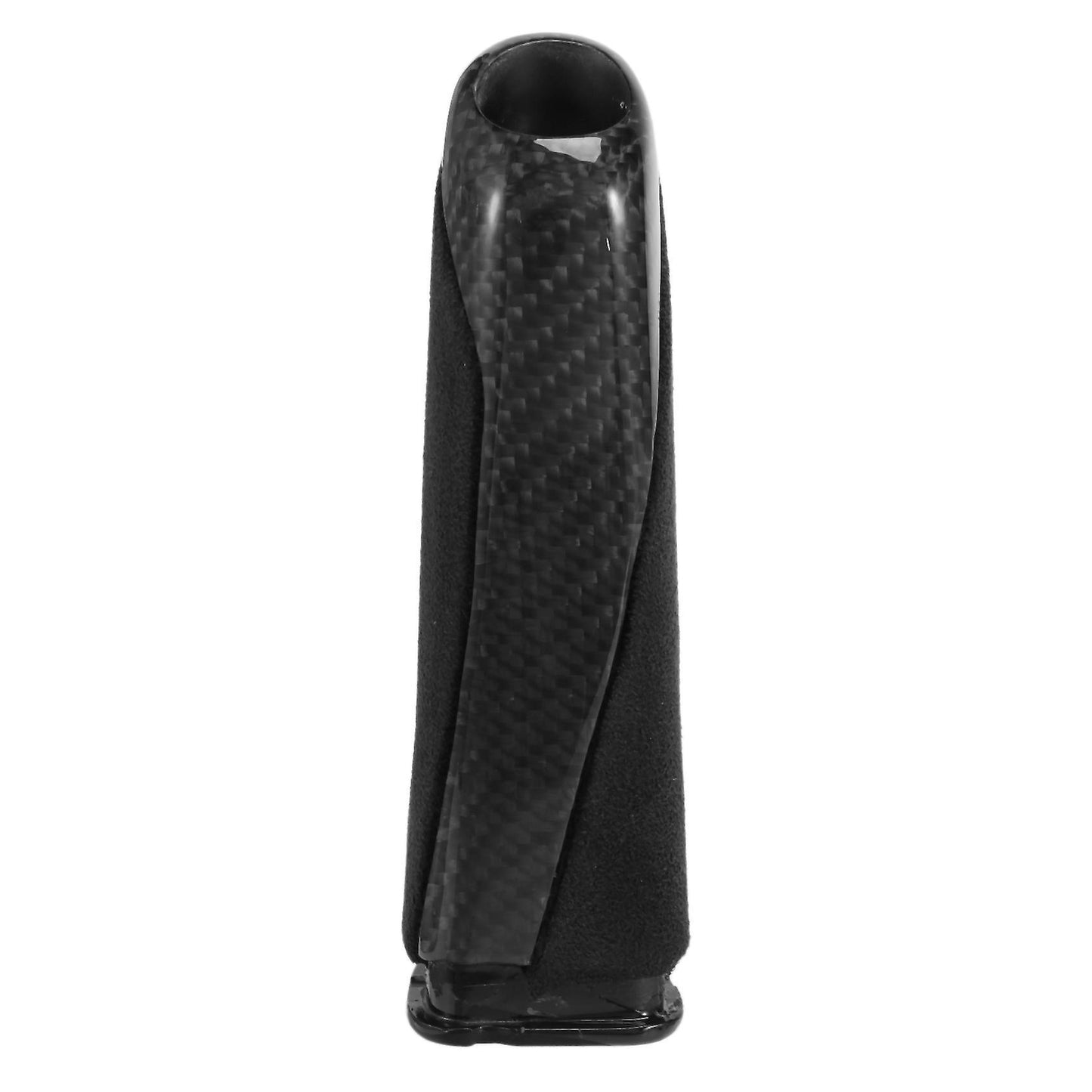 Car Handbrake Grips Cover Carbon Fiber Splicing Style Interior Trim