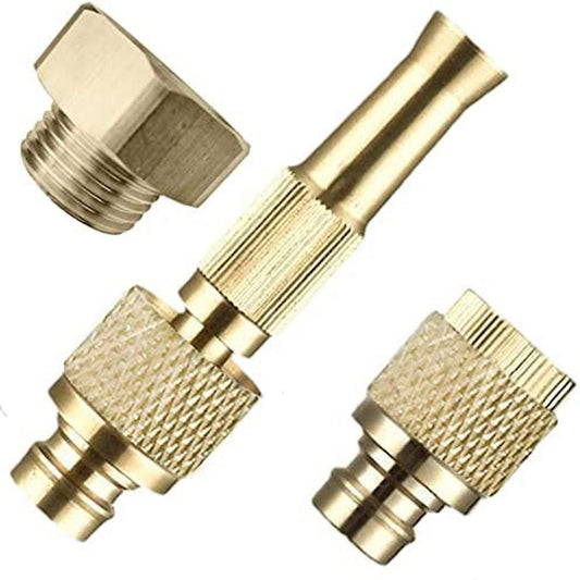 Garden Water Hose Nozzle,hose Sprayer Nozzle,high Pressure Brass