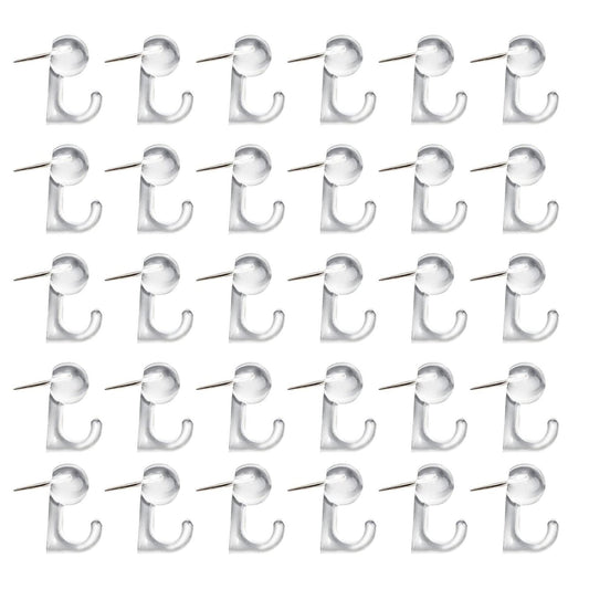 Push Pin Hooks Plastic Heads Pin Tacks for Cork Board Map Photos