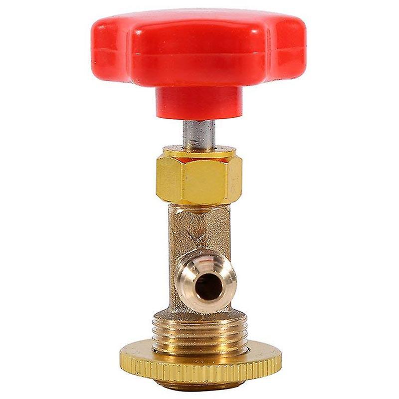 Can Canister Opener Tap Tapper M14/1/4 Inch Red + Gold Bottle Opener