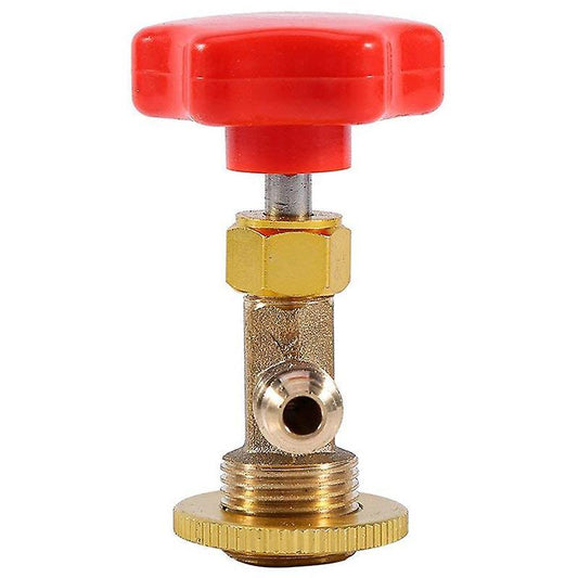 Can Canister Opener Tap Tapper M14/1/4 Inch Red + Gold Bottle Opener