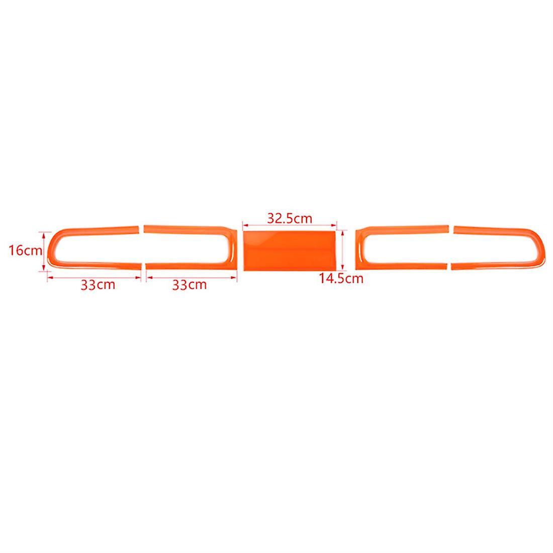 Tail Light Decor Sticker for Dodge Challenger 2015-2022 Orange