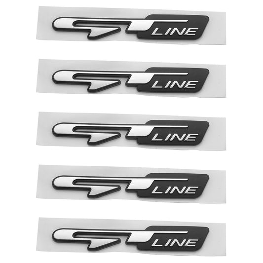 3d Car Letters Sticker for Kia Rear Trunk Fender Stickers Gt Line