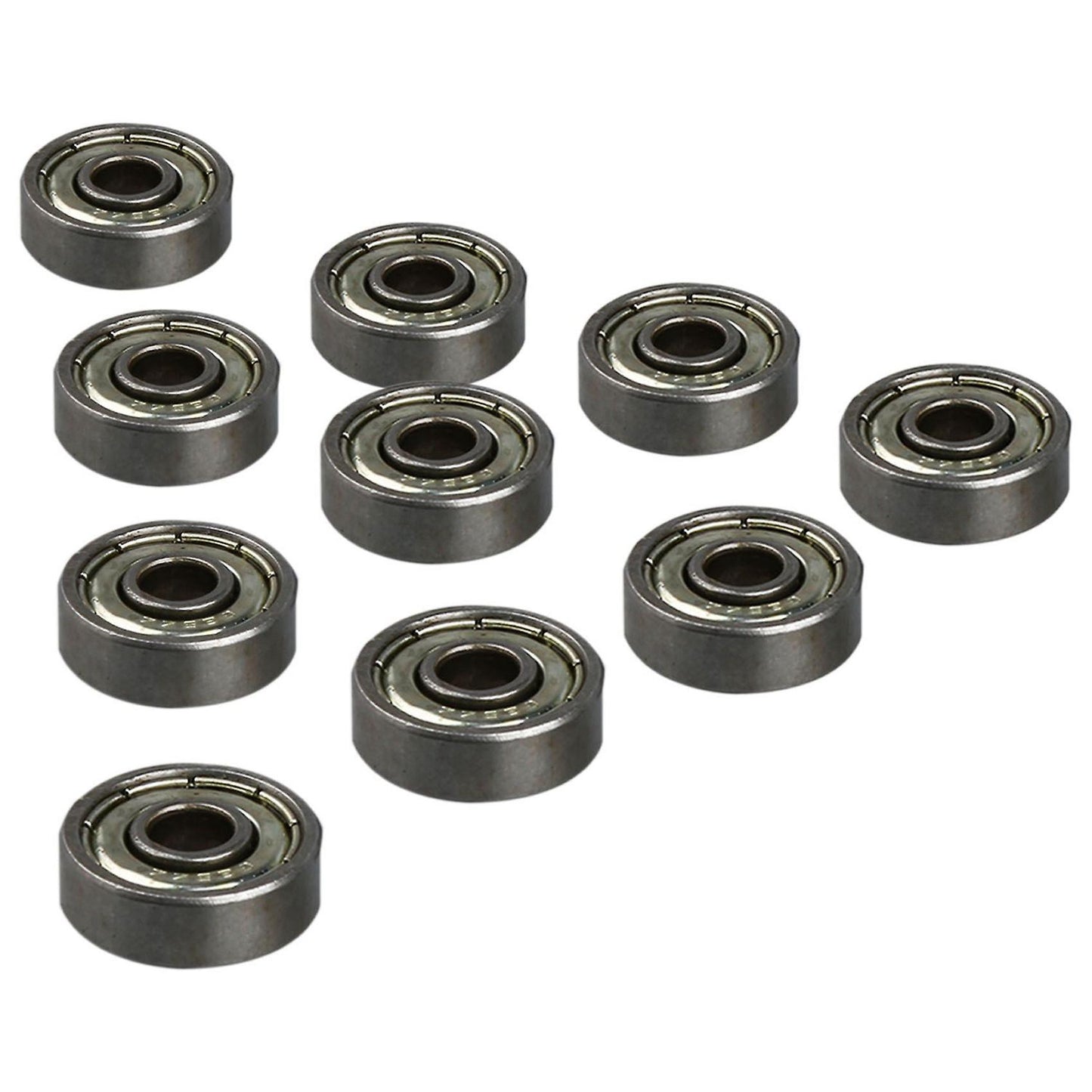 10 Pcs 625zz Single Row Deep Groove Radial Ball Bearing