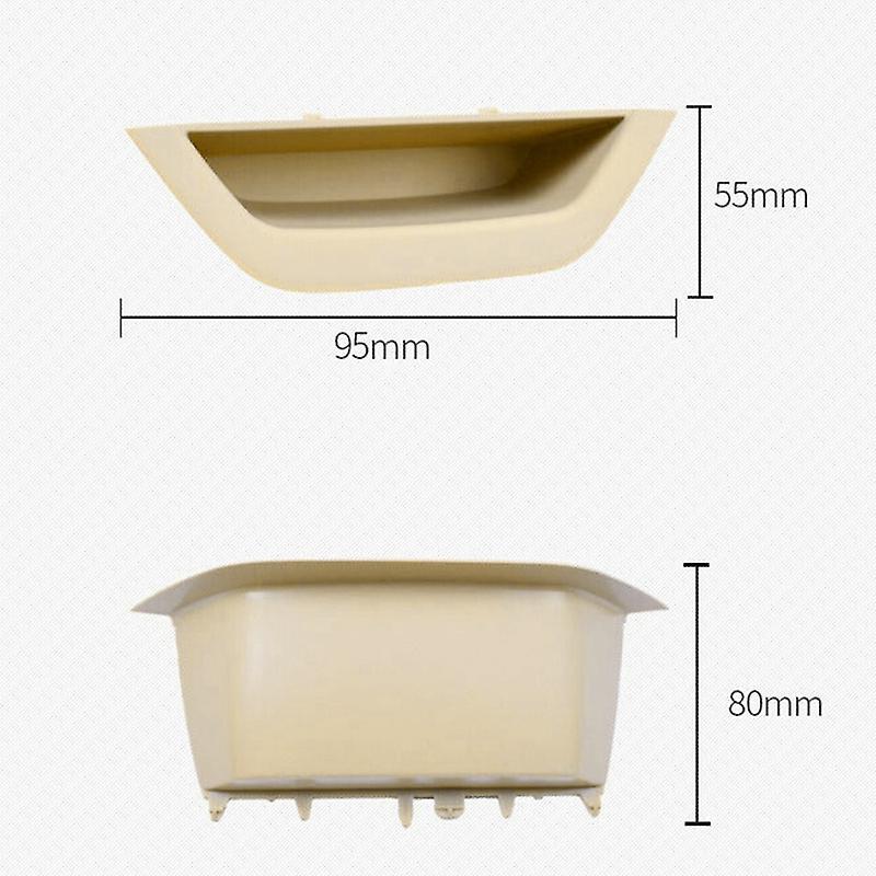 Car Auto Door Handle Pull Trim Compatible For-bmw,cream Color