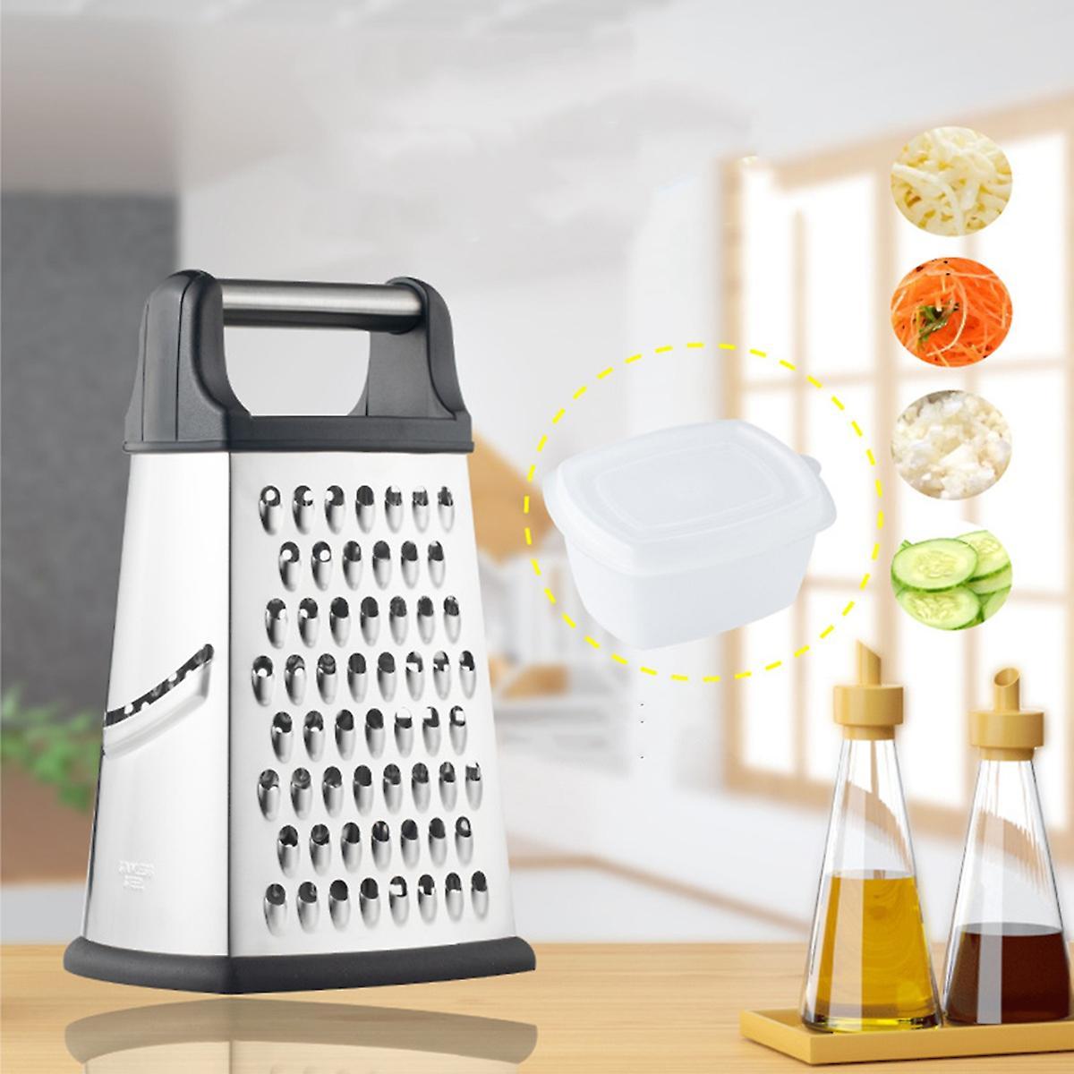 Stainless Steel Four-sided Melon Planer Cheese Shavings Grinder