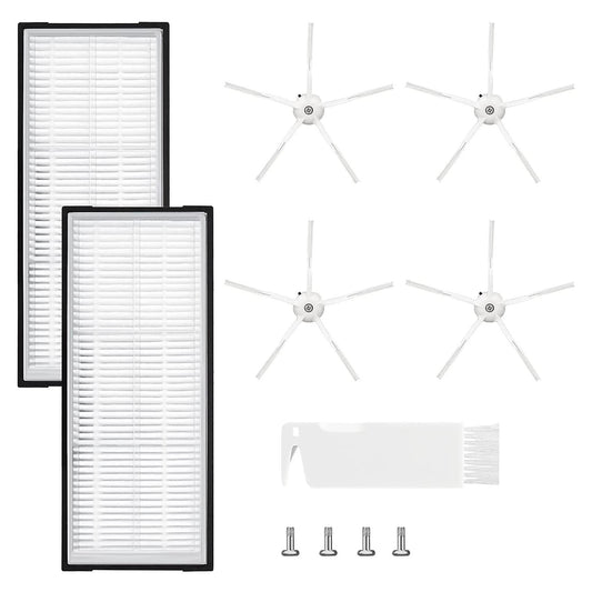 Accessories Replacement for Roborock Vacuum Hepa Filters Side Brushes